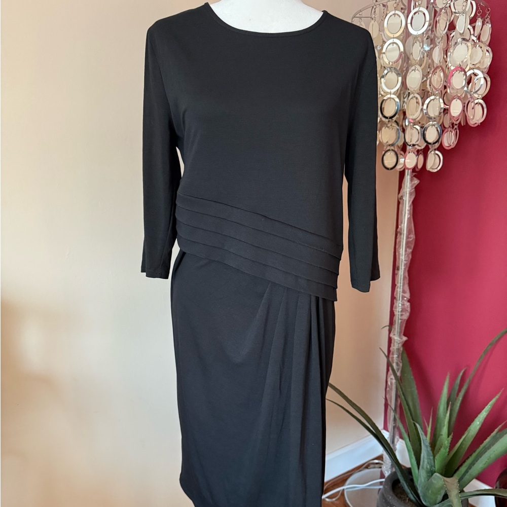 NWT Hotsquash London black dress, size US 12 / UK 16